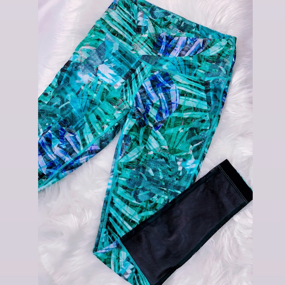 MPG Mondetta Mesh Printed Multicolor Yoga Leggings